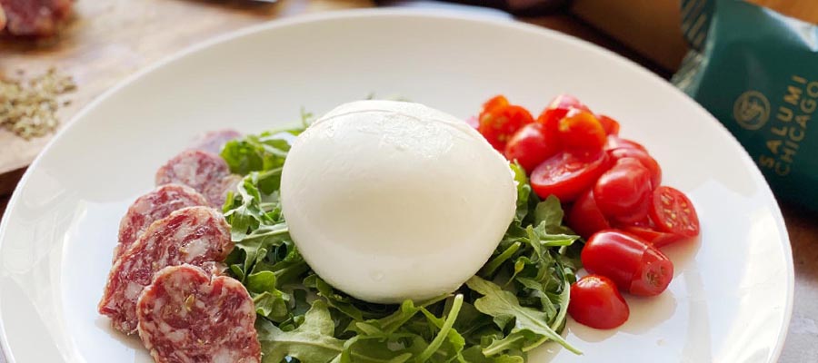 Burrata and Finocchiona Appetizer with Health Benefits