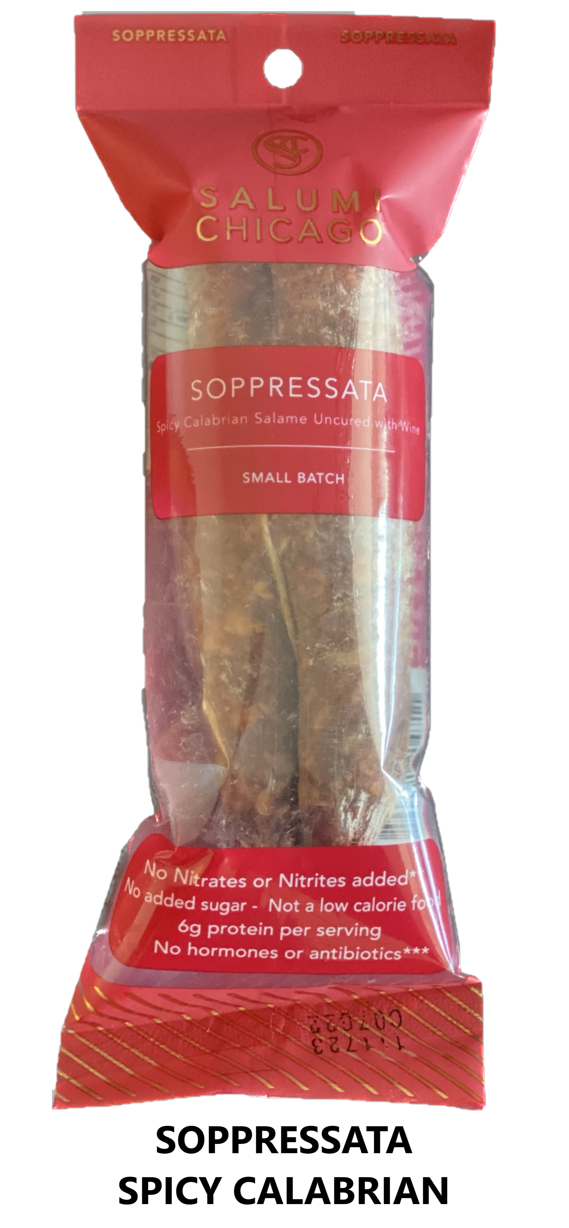 Soppressata (Uncured) Calabrian Chili Pepper Salami