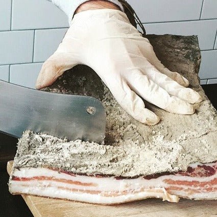 Heritage Pancetta Tessa (Unsliced) - all natural salami from Salumi Chicago