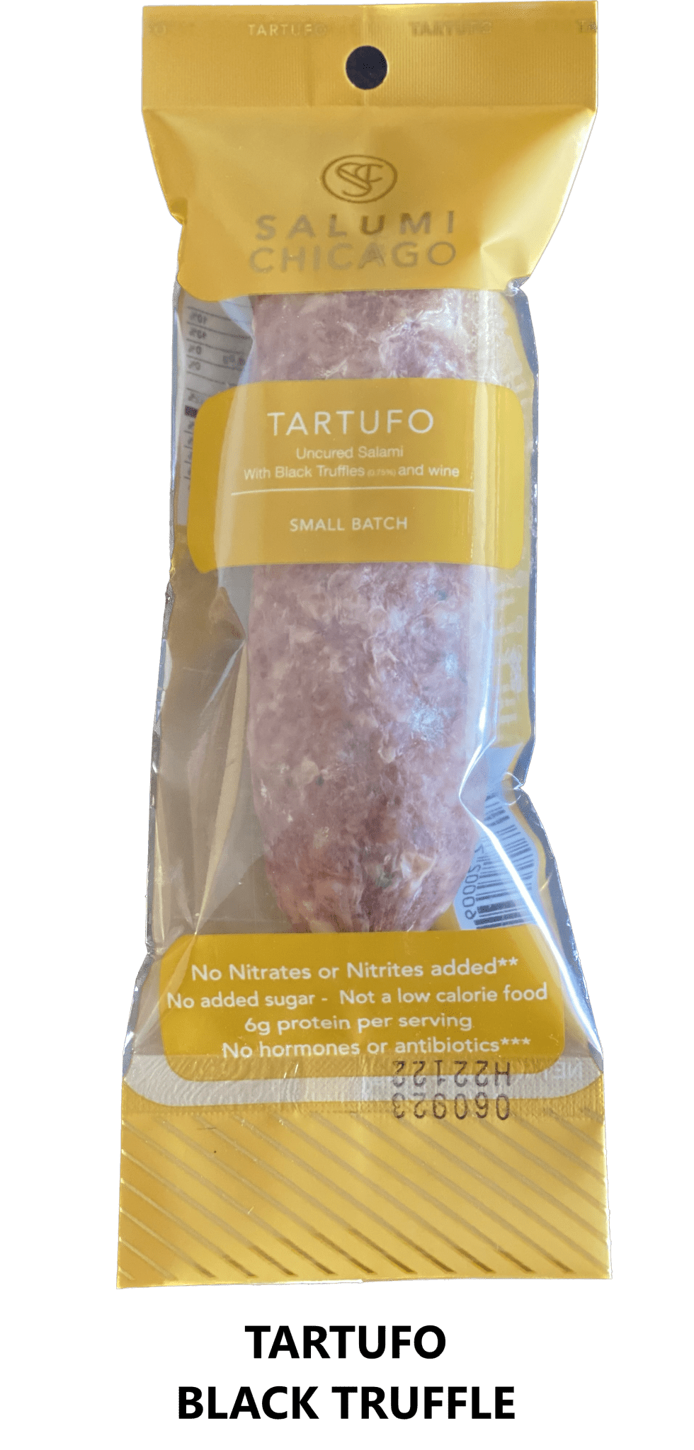 Tartufo Salami Uncured (Black Truffle Salami) - all natural salami from Salumi Chicago