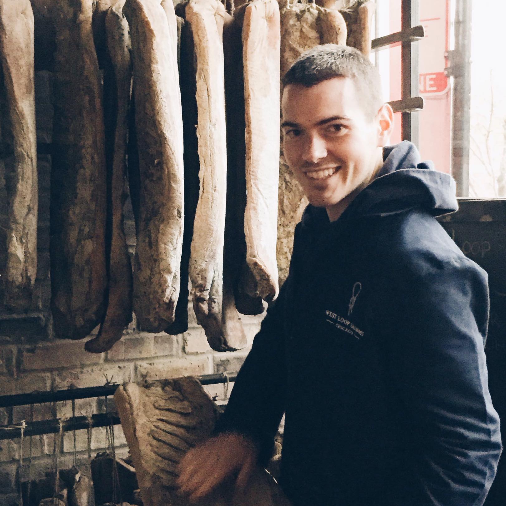 Heritage Pancetta Tessa (Unsliced) - all natural salami from Salumi Chicago