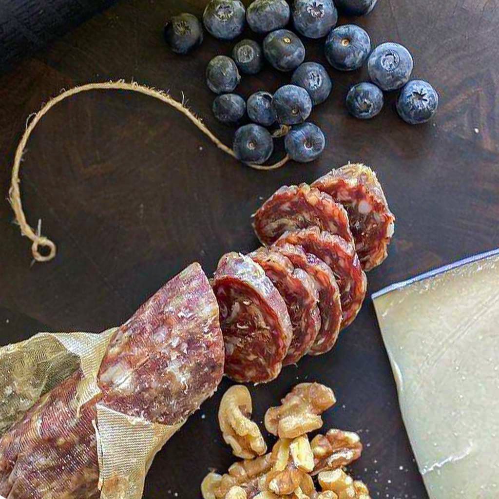 Soppressata (Uncured) Calabrian Chili Pepper Salami - all natural salami from Salumi Chicago
