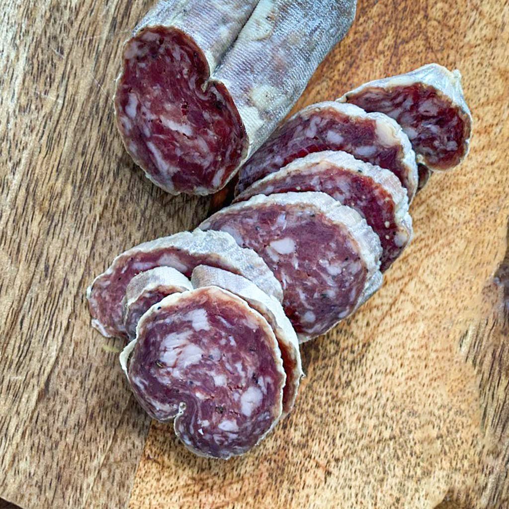 Tartufo Salami Uncured (Black Truffle Salami) - all natural salami from Salumi Chicago